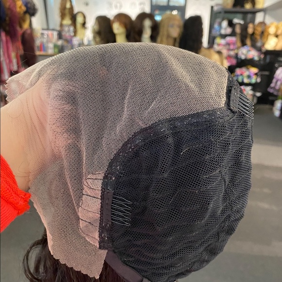Beautiful curly Swisslace Lacefront Wig Freepart